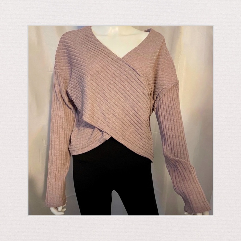 Fika the Brand | Dusty Rose Criss Cross Top | L